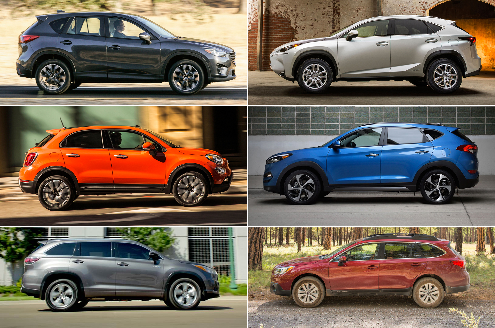 Crossovers con mejor rendimiento de gasolina Crossovers con mejor rendimiento de gasolina