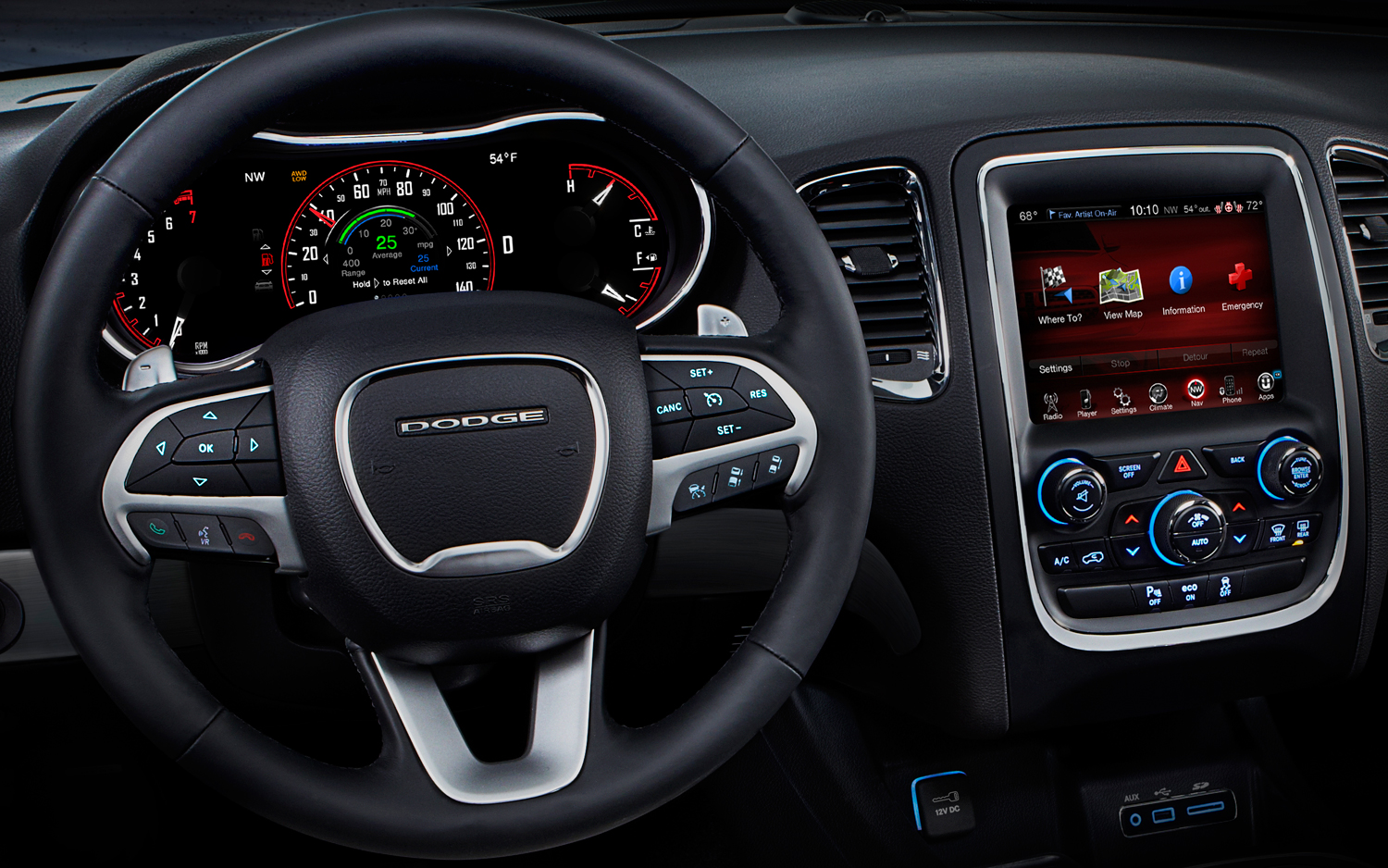 2017 Dodge Durango Rt Dash View Motor Trend En Español 28 Junio 2016 Wpengine