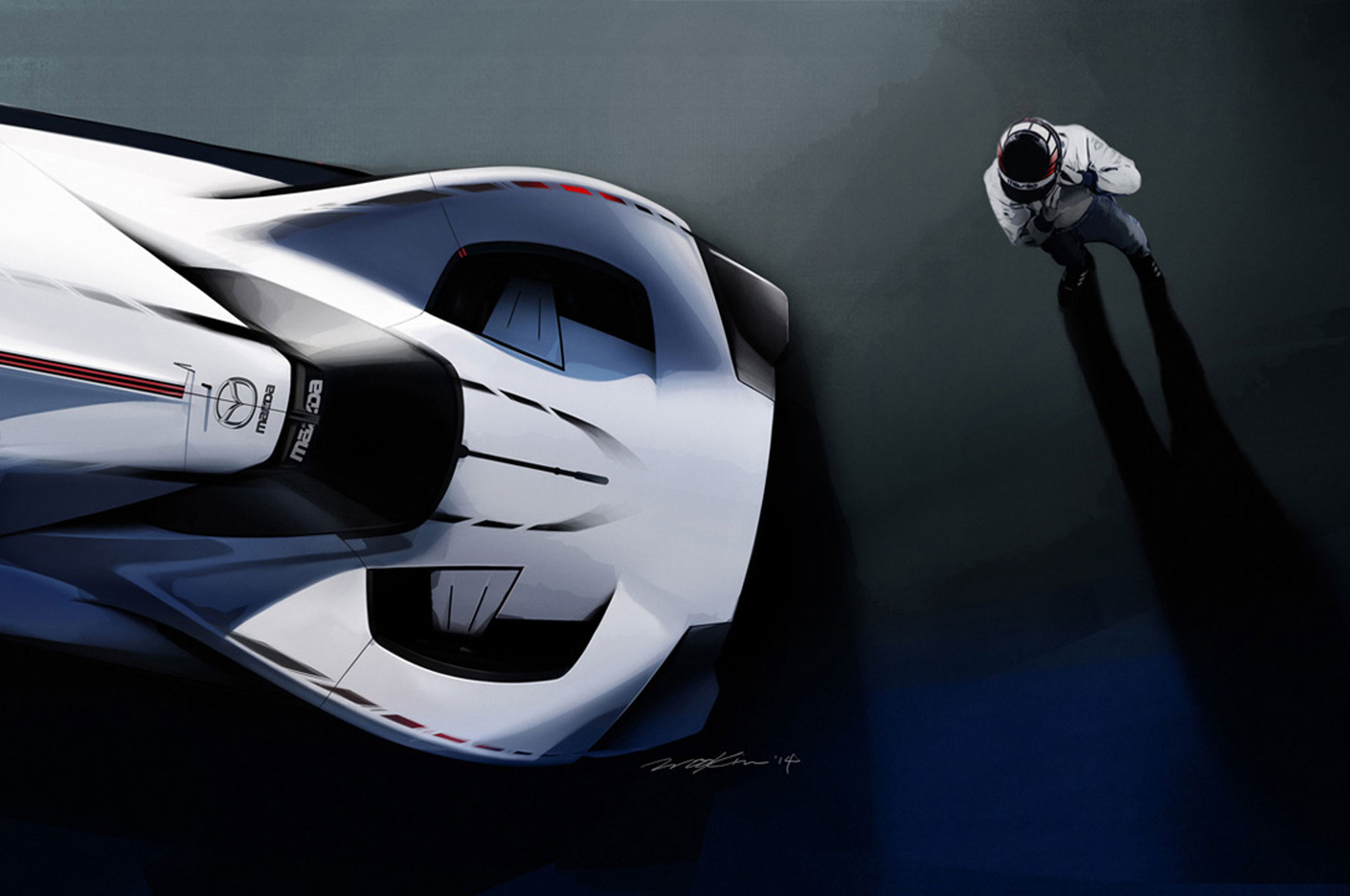 Mazda revela el LM55 Vision Gran Turismo concept