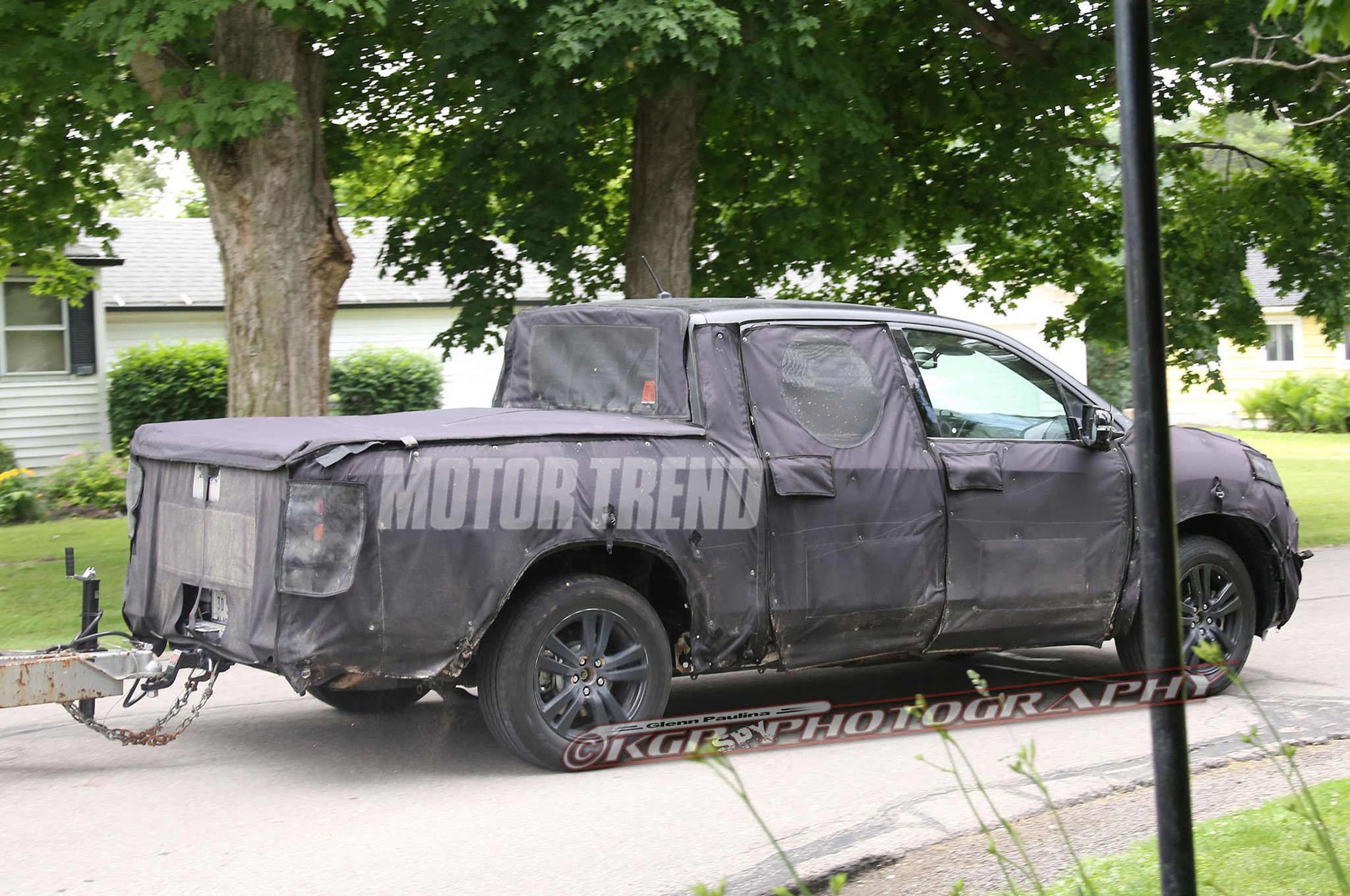 2016 Honda Ridgeline Spy Shot Rear Side 1 Motor Trend En Español 29 Junio 2016 Wpengine