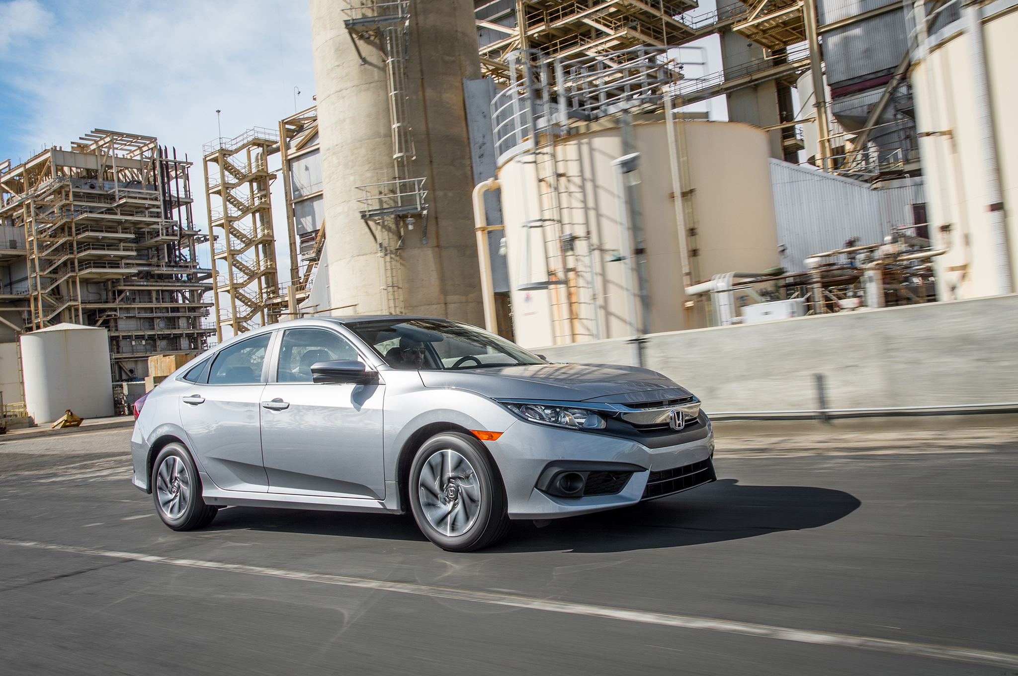 Honda Civic EX 2016 Primera Prueba