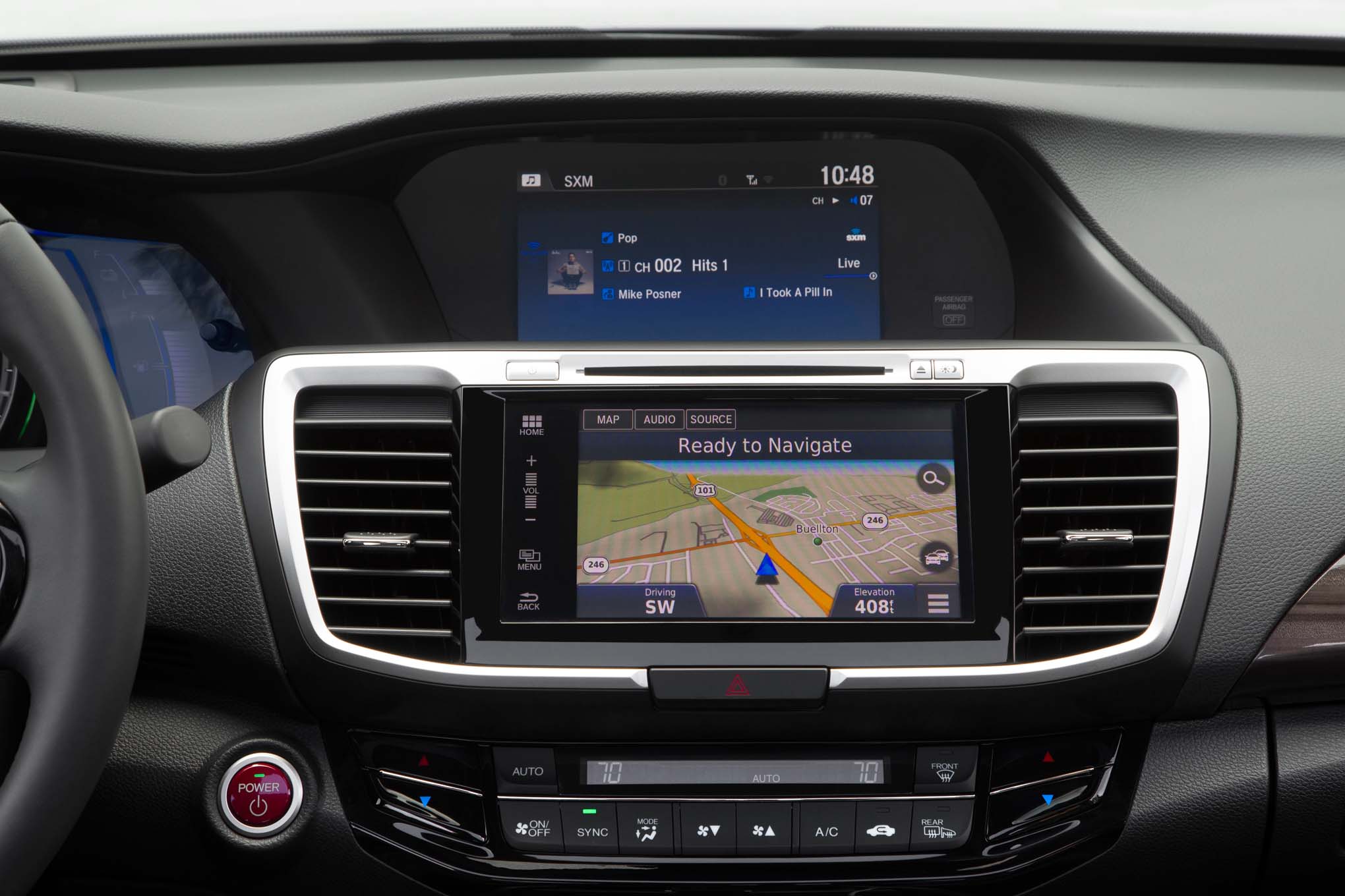 2017 Honda Accord Hybrid Center Stack Navigation Motor Trend En 2017 Honda Accord Hybrid Center Stack Navigation