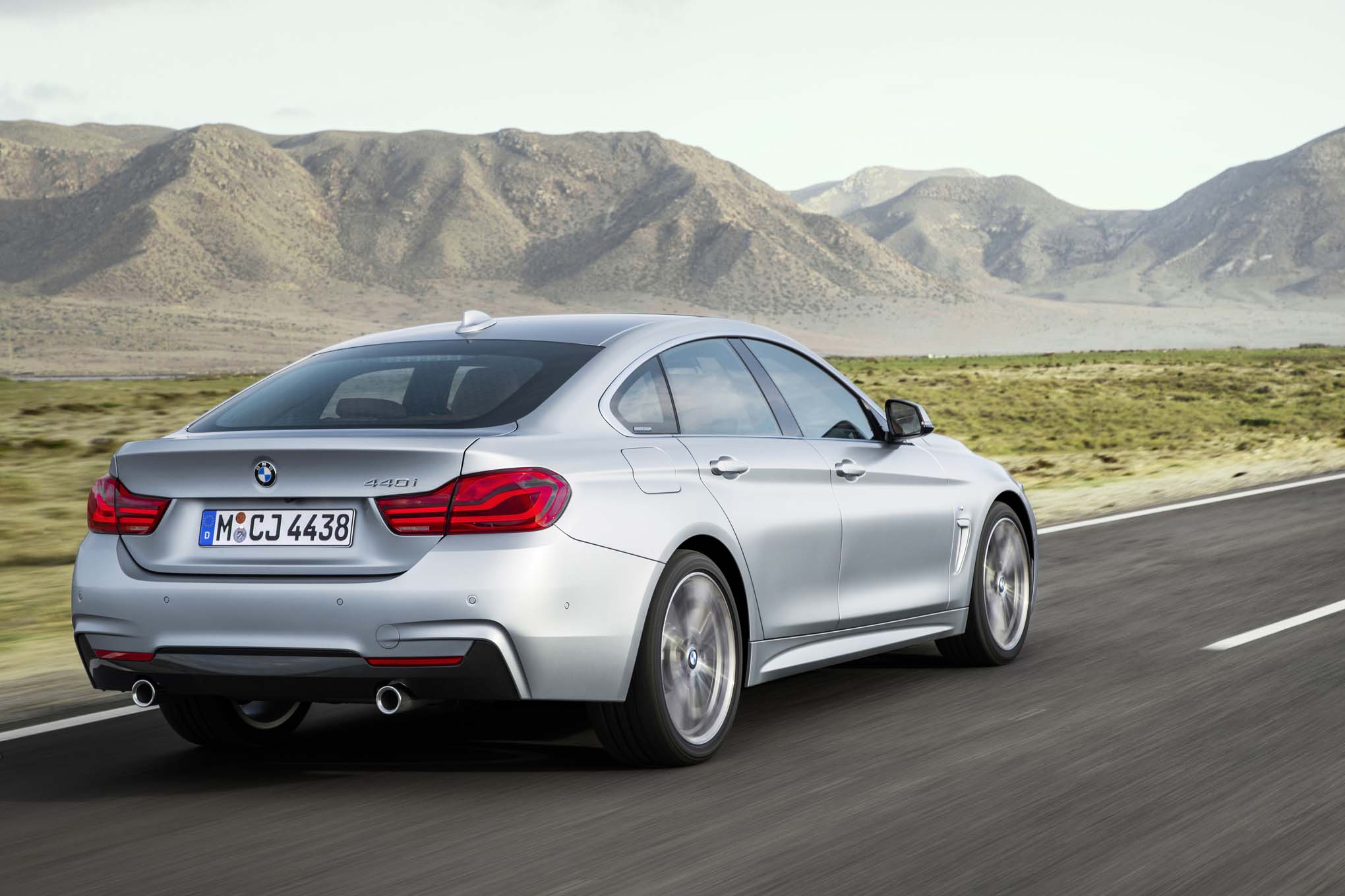 2017 Bmw 440i M Sport Gran Coupe Rear Three Quarter In Motion 04 2017 Bmw 440i M Sport Gran Coupe Rear Three Quarter In Motion 04