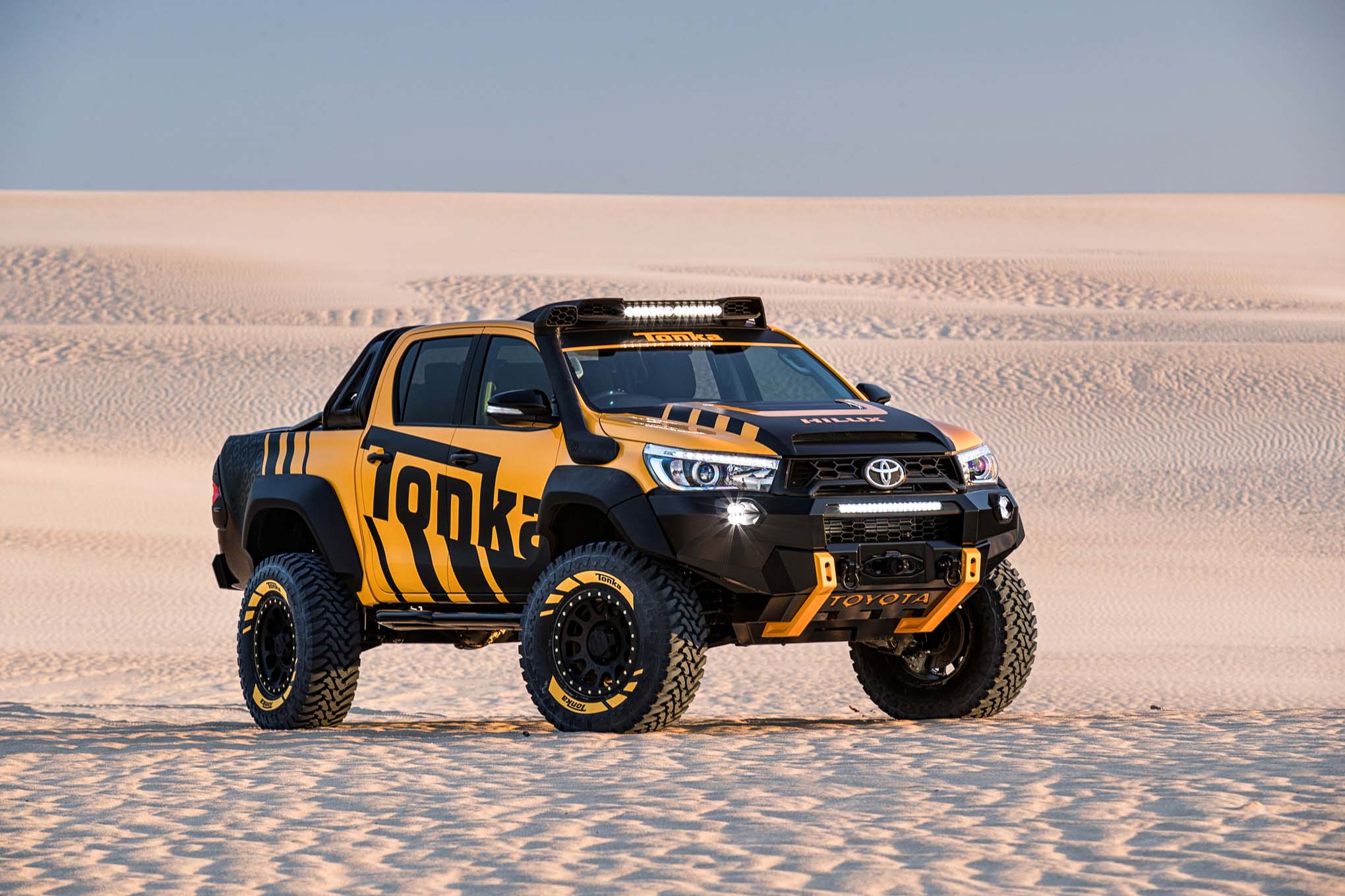 Toyota Hilux Concept Est U00e1 Lista Para Jugar En La Arena