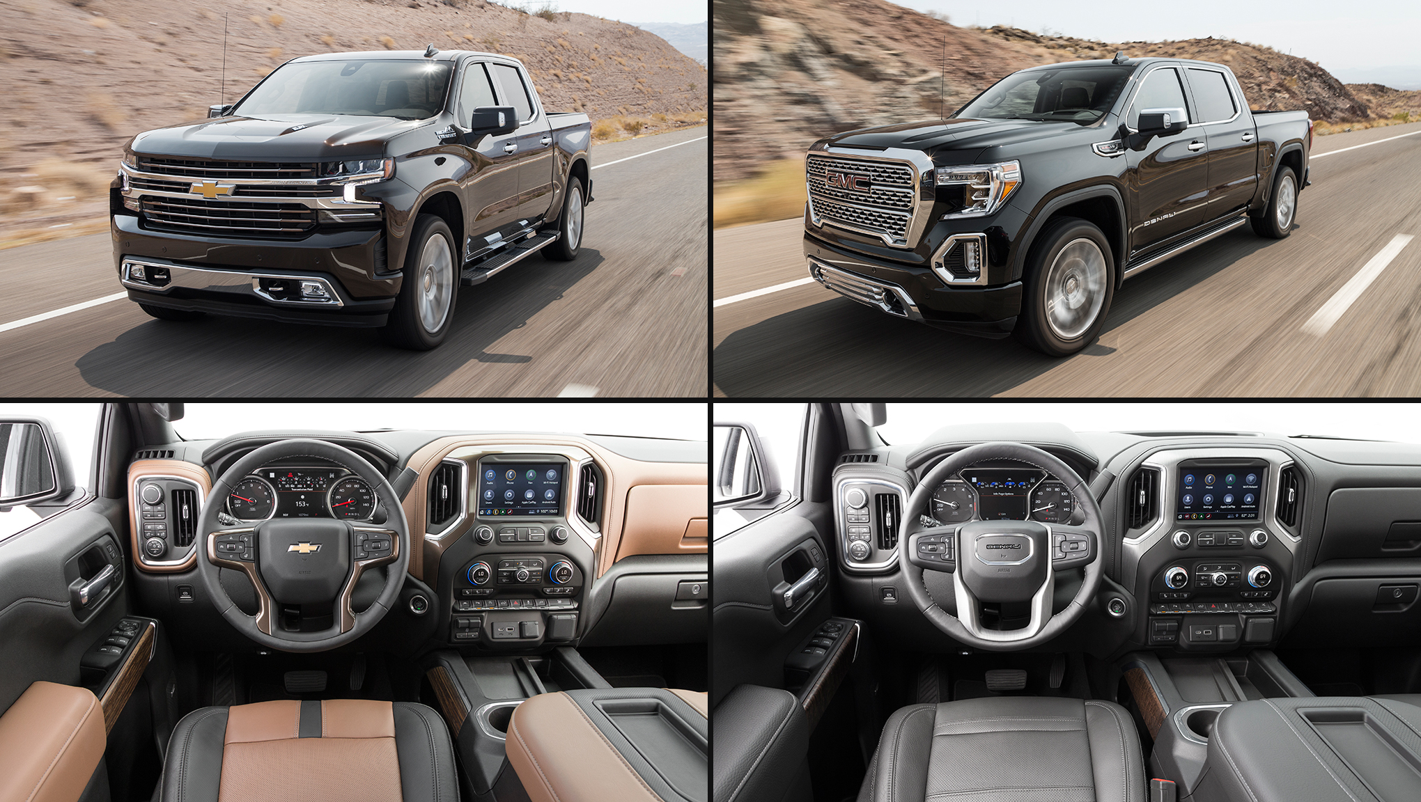 Chevrolet Silverado High Country 2019 Vs Gmc Sierra Denali